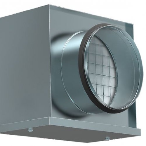 Shuft FBCr 100 Фильтр-бокс (корпус с материалом) для круглых воздуховодов диаметром 100 мм