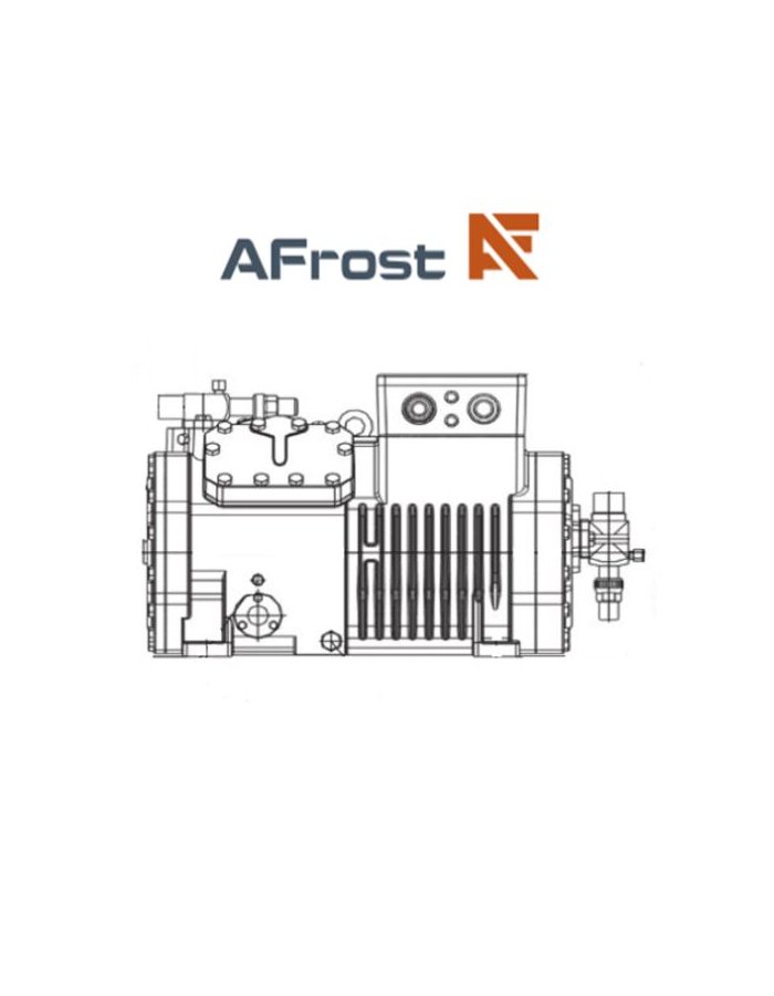 Поршневой полугерметичный компрессор AFrost AF-4YG-6.2 (Аналог поршневого компрессора Bitzer 4EC-6.2Y)